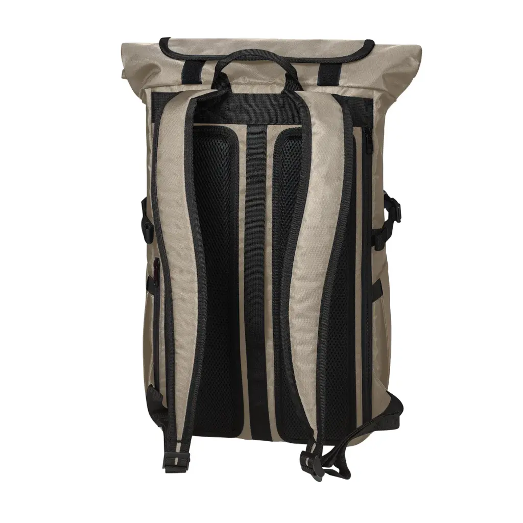 Halfar laptop backpack FLEX: roll-top, custom logo printing. — product photo 10