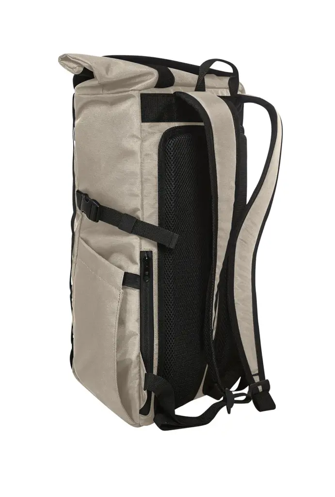 Halfar laptop backpack FLEX: roll-top, custom logo printing. — product photo 15