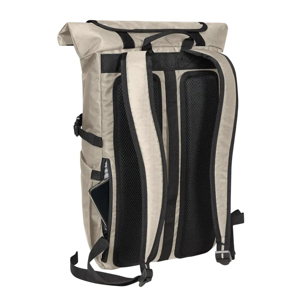 Halfar laptop backpack FLEX: roll-top, custom logo printing. — product photo 30