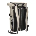 Halfar laptop backpack FLEX: roll-top, custom logo printing. — product photo 30