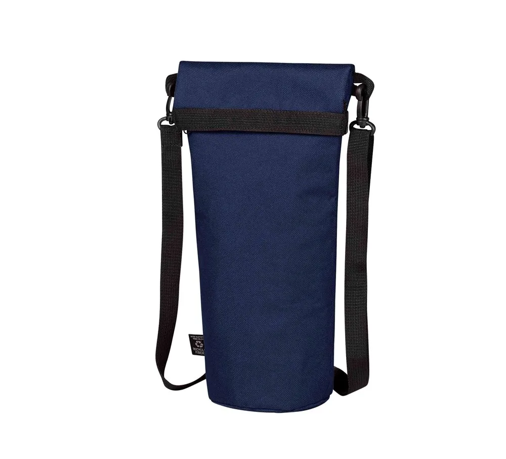 HALFAR® thermobag BOTTLE marineblauw - Hidalgo-werbeartikel HALFAR® thermobag BOTTLE, marineblauw