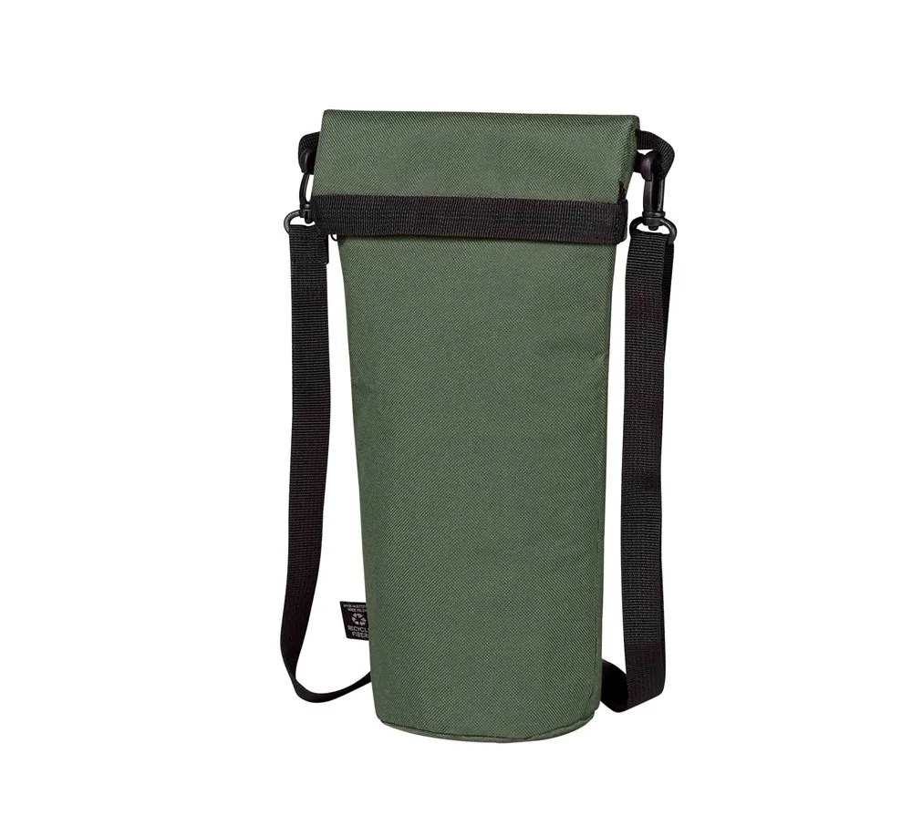 HALFAR® thermobag BOTTLE olijfgroen - Hidalgo-werbeartikel HALFAR® thermobag BOTTLE, olijfgroen