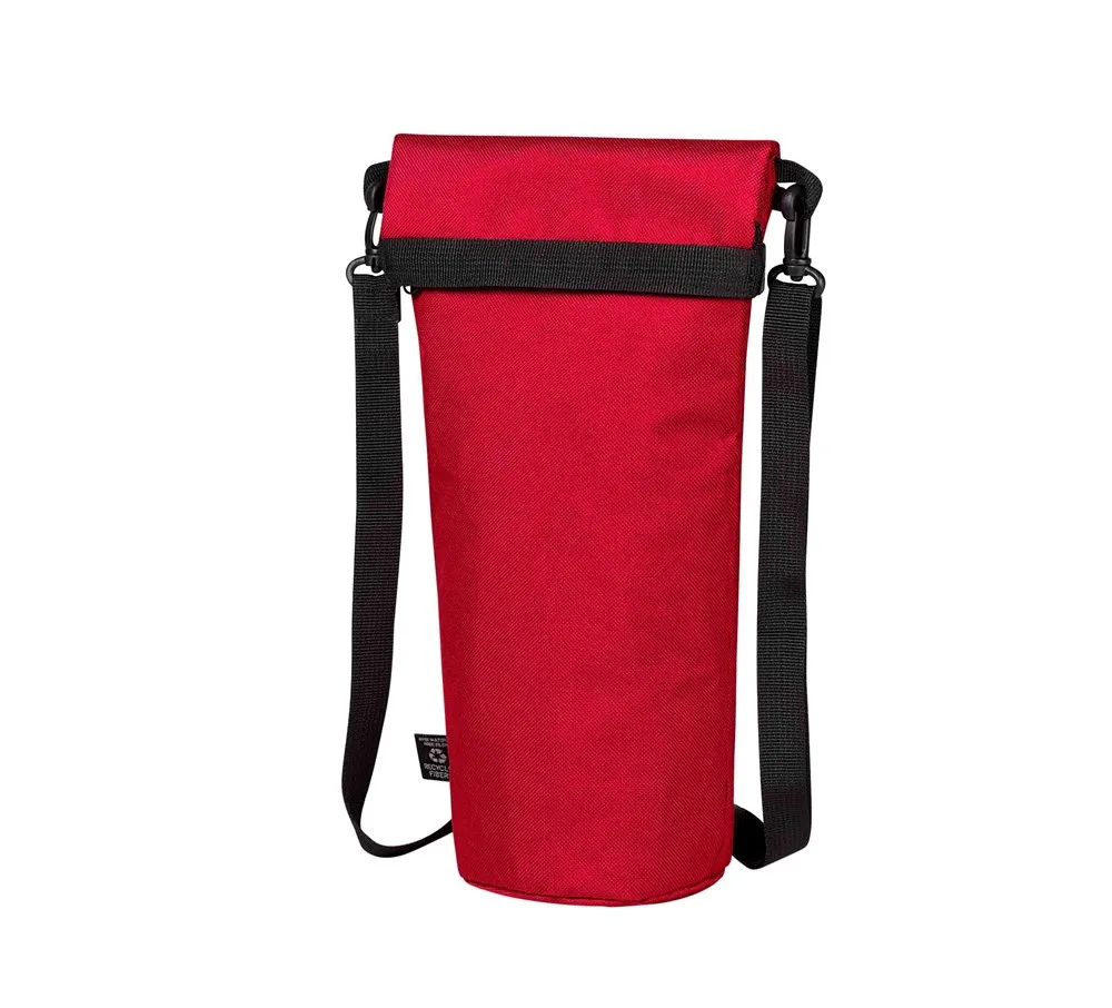 HALFAR® thermobag BOTTLE rood - Hidalgo-werbeartikel HALFAR® thermobag BOTTLE, rood