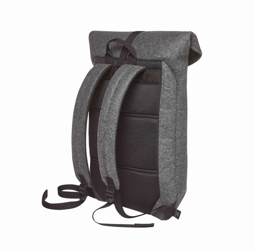 Halfar custom logo laptop backpack modernclassic felt. — product photo 6