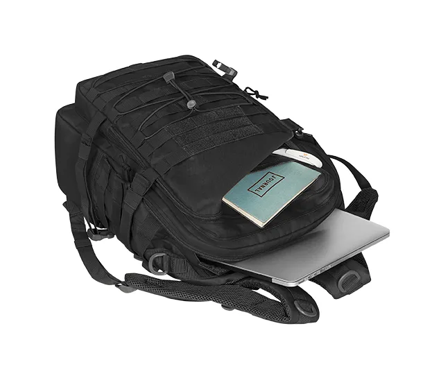 Halfar laptop backpack MOLLE - custom logo corporate gear — product photo 17