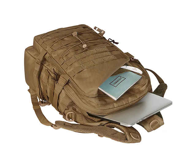 Halfar laptop backpack MOLLE - custom logo corporate gear — product photo 19