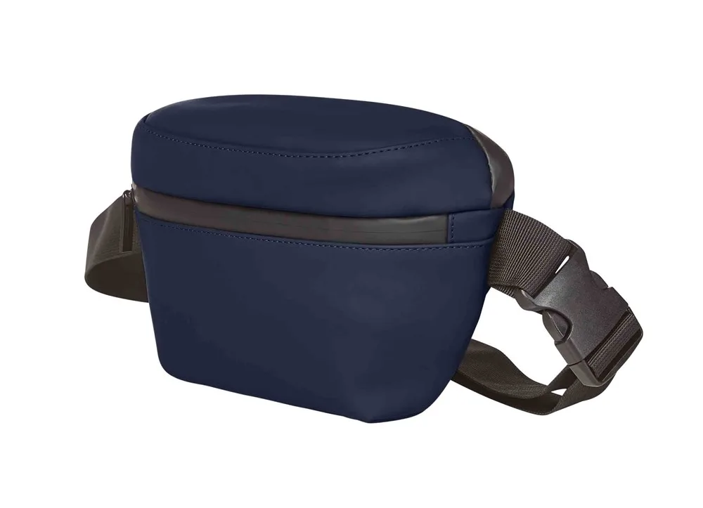 HALFAR® heuptasje PURE marineblauw - Hidalgo-werbeartikel HALFAR® heuptasje PURE, marineblauw