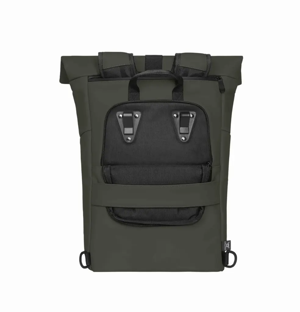 Halfar Fahrradrucksack: wasserdicht, 2-in-1 für Pendler mit Logo. — Produktfoto 25