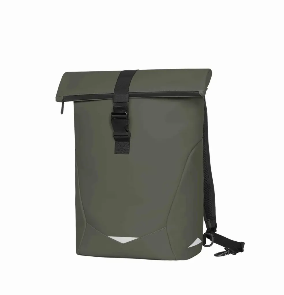 Halfar Fahrradrucksack: wasserdicht, 2-in-1 für Pendler mit Logo.