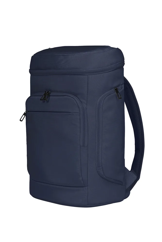 HALFAR® notebook-rugzak SOLID marineblauw - Hidalgo-werbeartikel HALFAR® notebook-rugzak SOLID, marineblauw