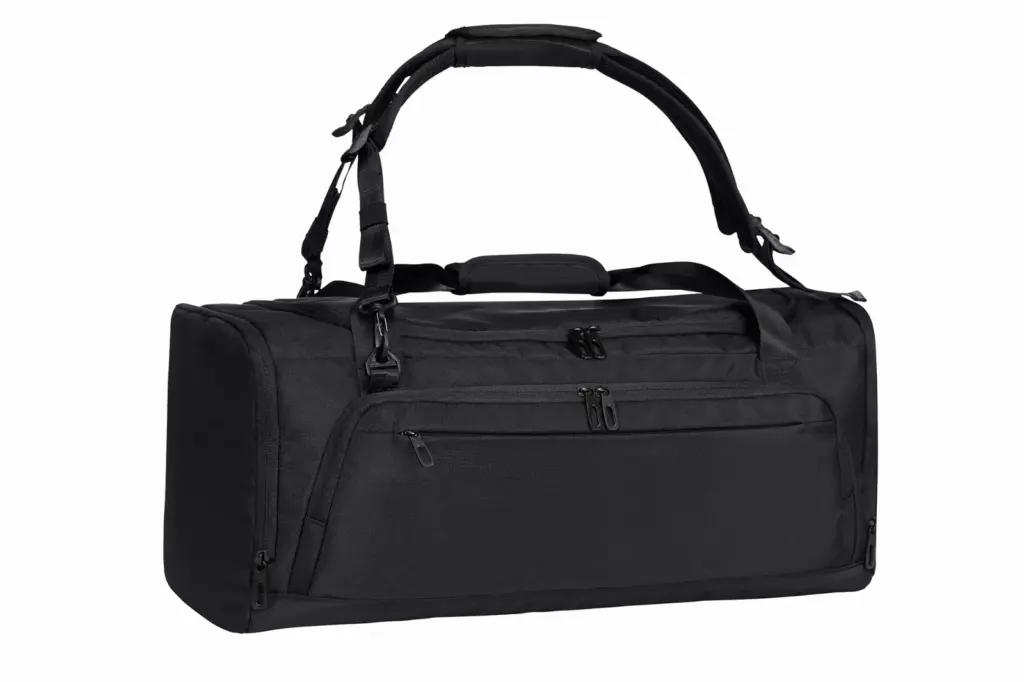 Halfar sporttasche bedrucken - duffle bag mit logo, recycelt. — Produktfoto 14