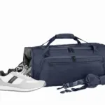 Halfar sporttasche bedrucken - duffle bag mit logo, recycelt. — Produktfoto 19