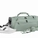 Halfar sporttasche bedrucken - duffle bag mit logo, recycelt. — Produktfoto 21