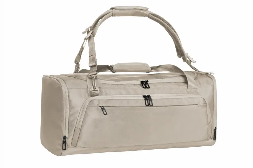 Halfar sporttasche bedrucken - duffle bag mit logo, recycelt. — Produktfoto 16