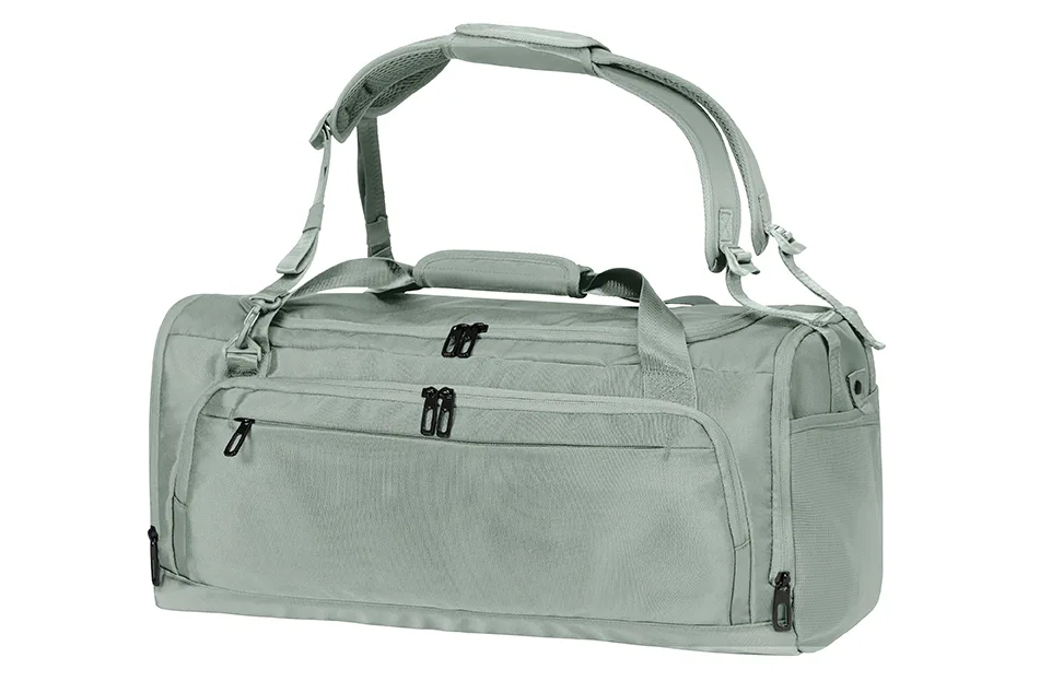 Halfar sporttasche bedrucken - duffle bag mit logo, recycelt.