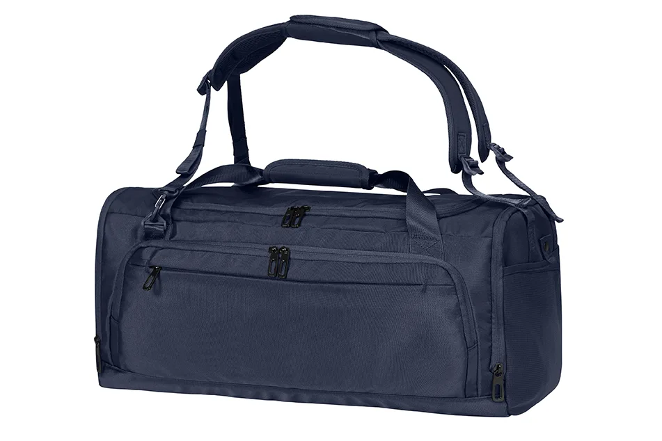 Halfar sporttasche bedrucken - duffle bag mit logo, recycelt.