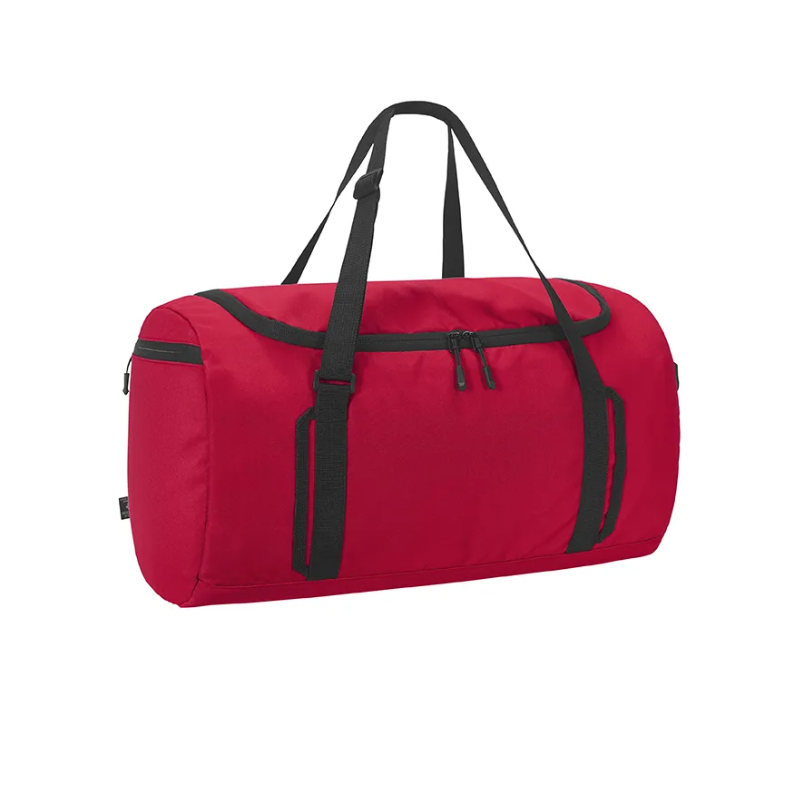 Sportreisetasche bedrucken HALFAR LOOP recycelt Rucksackfunktion — Produktfoto 19
