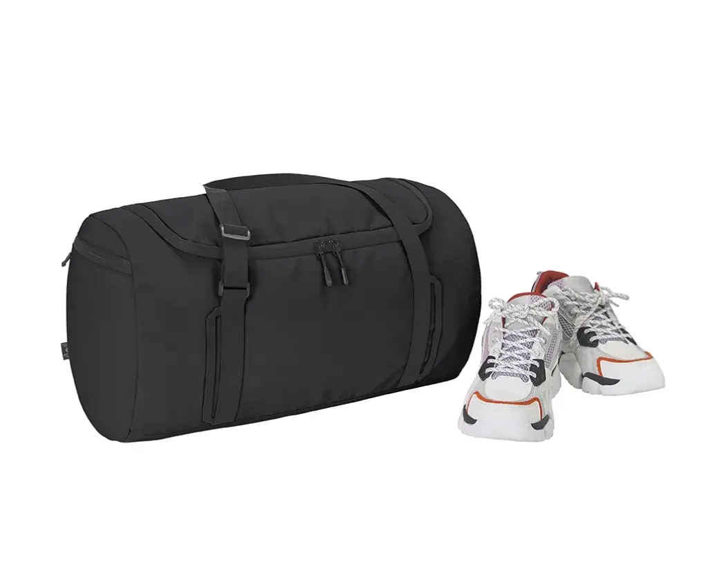Sportreisetasche bedrucken HALFAR LOOP recycelt Rucksackfunktion — Produktfoto 22