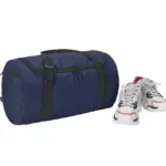 Sportreisetasche bedrucken HALFAR LOOP recycelt Rucksackfunktion — Produktfoto 23