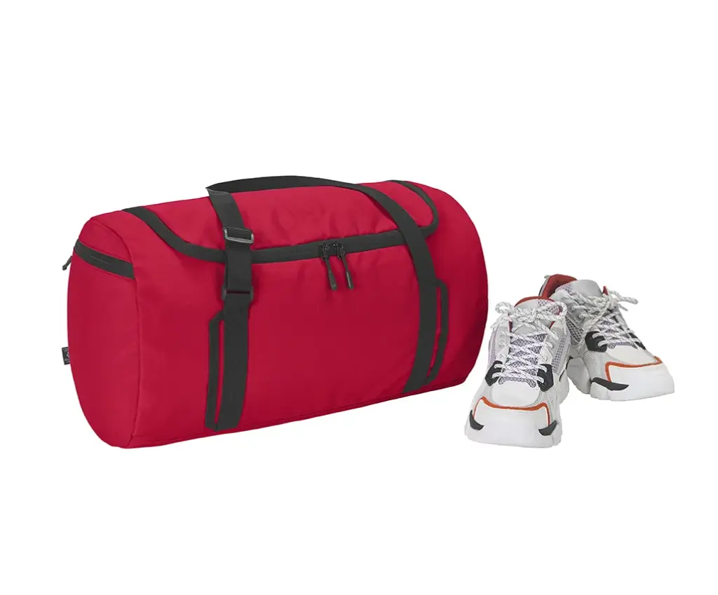 Sportreisetasche bedrucken HALFAR LOOP recycelt Rucksackfunktion — Produktfoto 24