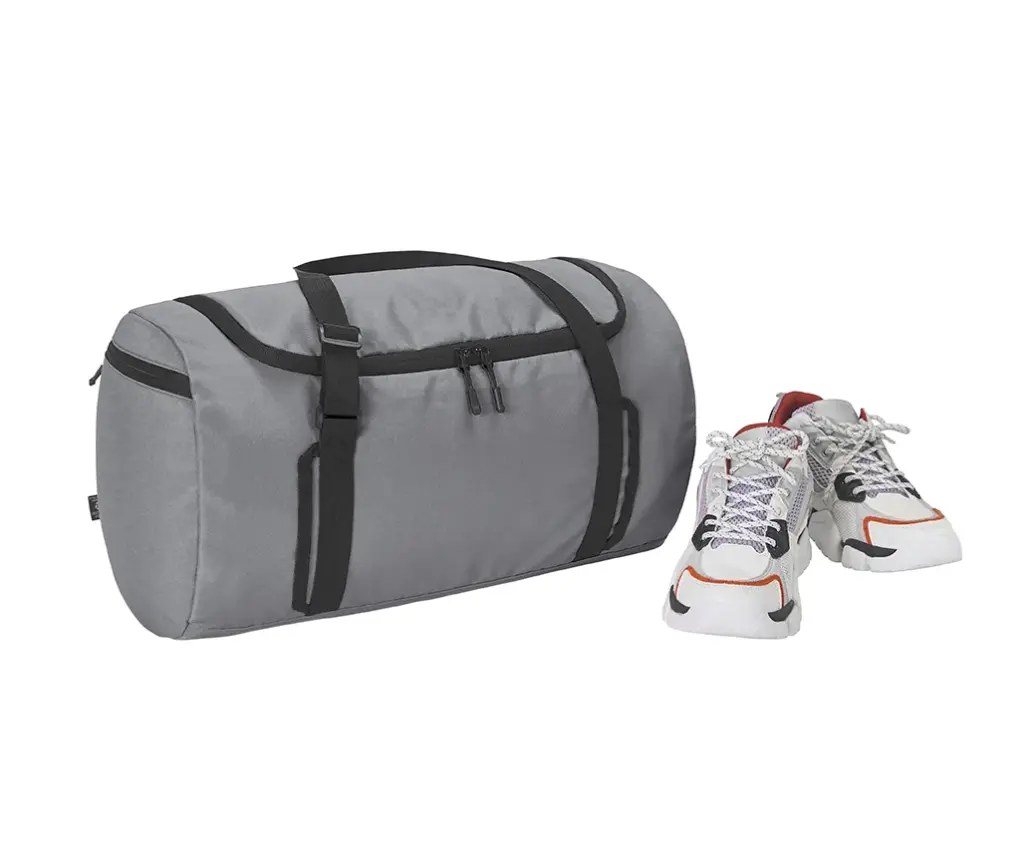 Sportreisetasche bedrucken HALFAR LOOP recycelt Rucksackfunktion — Produktfoto 25