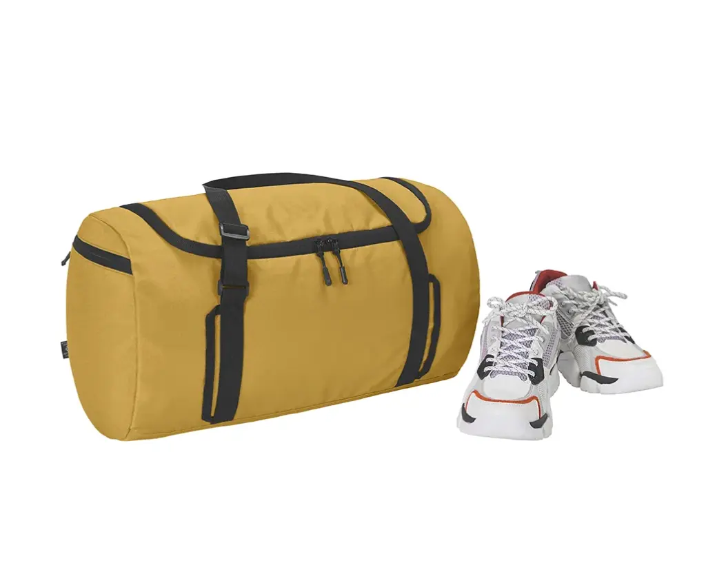 Sportreisetasche bedrucken HALFAR LOOP recycelt Rucksackfunktion — Produktfoto 26