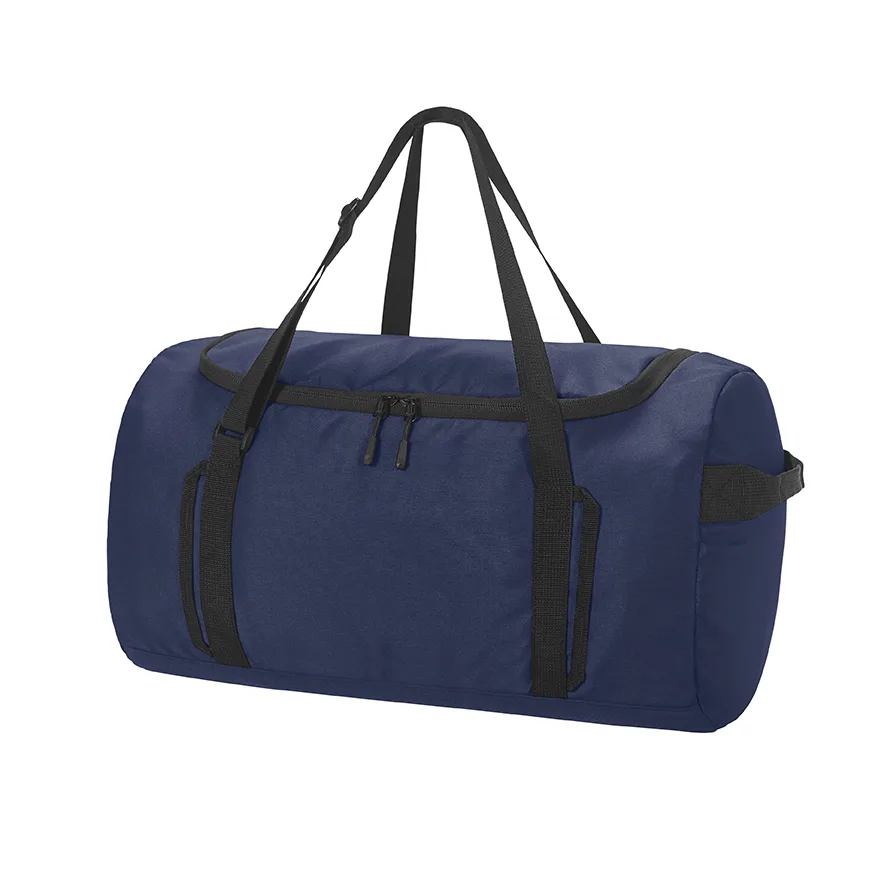 Sportreisetasche bedrucken HALFAR LOOP recycelt Rucksackfunktion