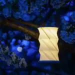 Wooosh Rising Lantern papieren LED-lamp — productfoto 2