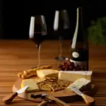 Käse-Wein-Set mit Logo Buchenholzgriff bedruckbar — Produktfoto 6