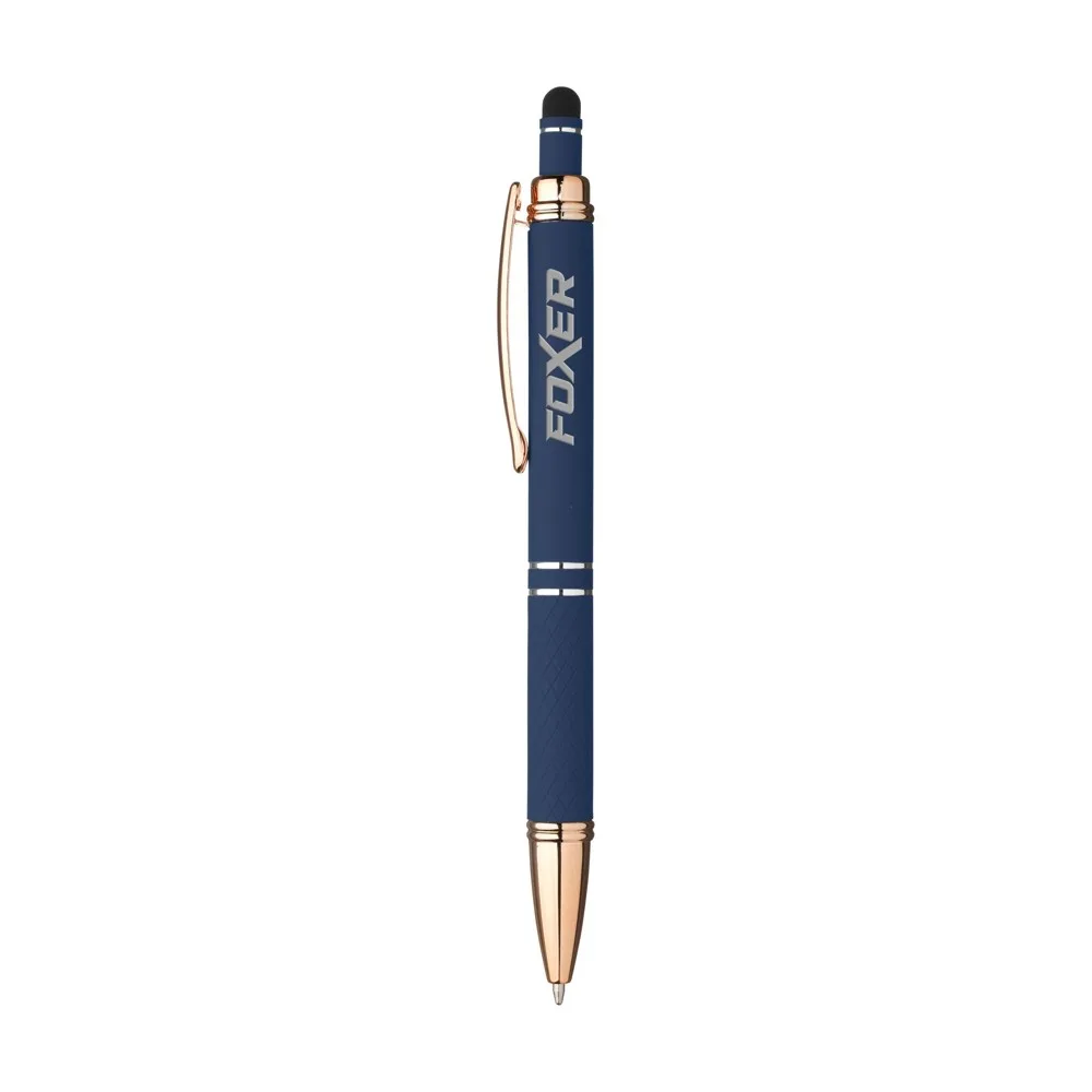 Luna RCS Recycled Alu Rose stylus pen productfoto 2 - Hidalgo-werbeartikel Luna RCS Recycled Alu Rose stylus pen — productfoto 2