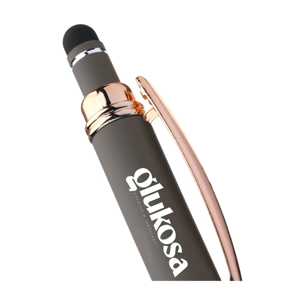 Luna RCS Recycled Alu Rose stylus pen productfoto 6 - Hidalgo-werbeartikel Luna RCS Recycled Alu Rose stylus pen — productfoto 6
