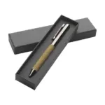 Custom Tea Leaf Ballpoint Pen with Logo Gift Box
