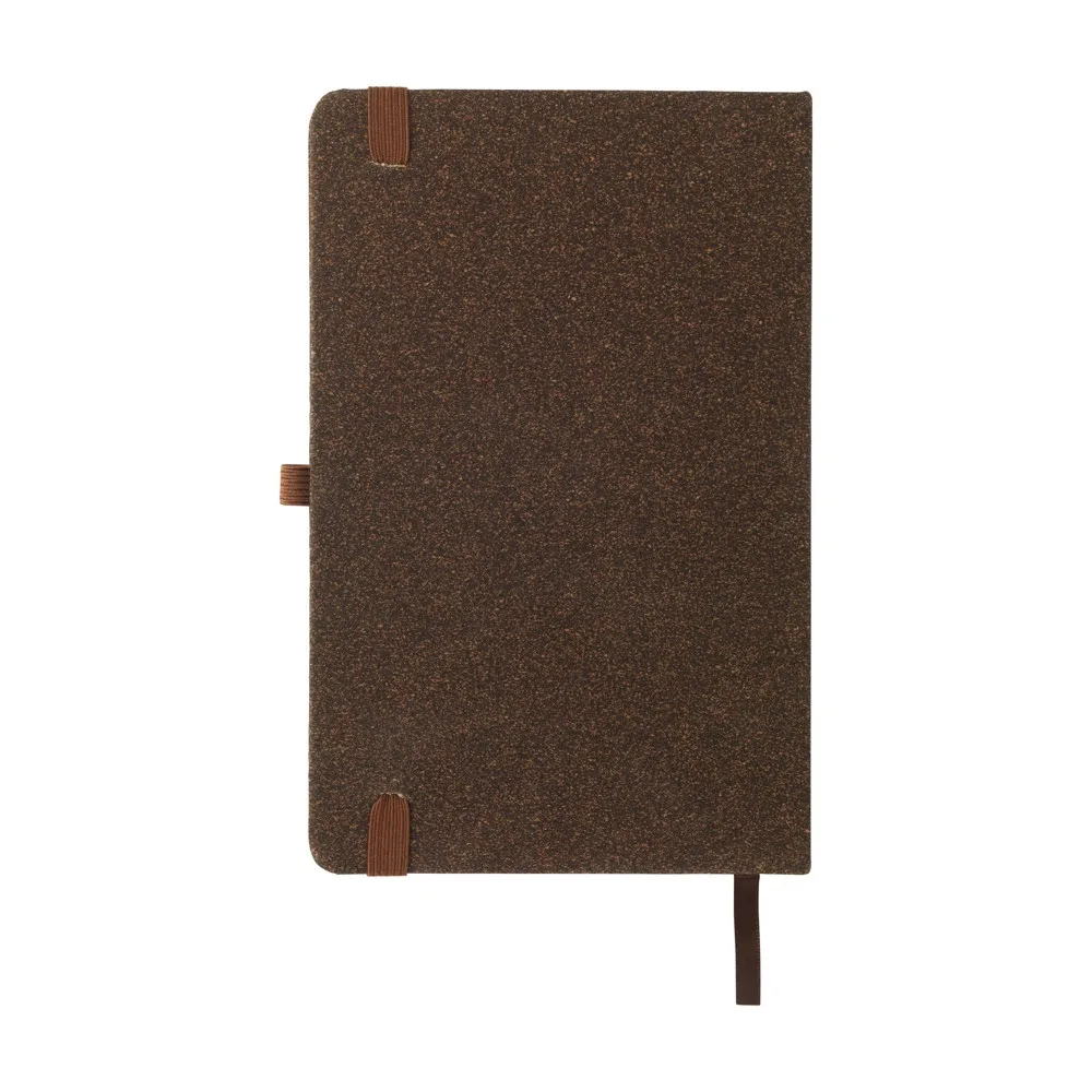 Clifton CoffeeGround Notebook A5 notitieboek productfoto 3 - Hidalgo Recycled Coffee Grounds A5 Notebook Custom Logo — product photo 3