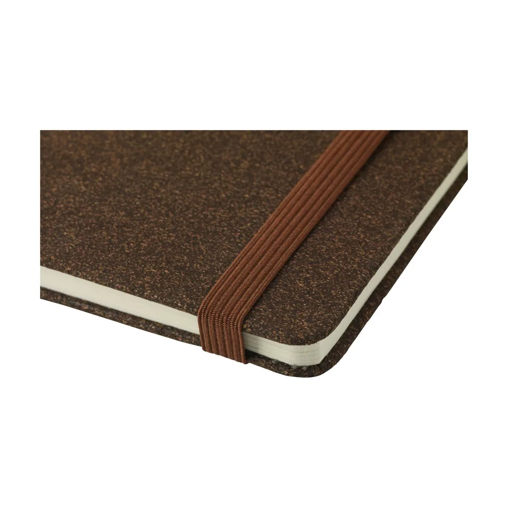 Clifton CoffeeGround Notebook A5 notitieboek productfoto 6 - Hidalgo Recycled Coffee Grounds A5 Notebook Custom Logo — product photo 6