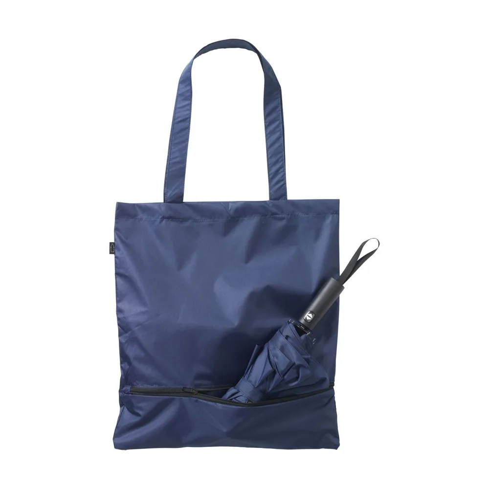 Nimbro RCS RPET opvouwbare paraplu 21 inch, navy