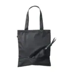 Nimbro RCS RPET opvouwbare paraplu 21 inch, zwart