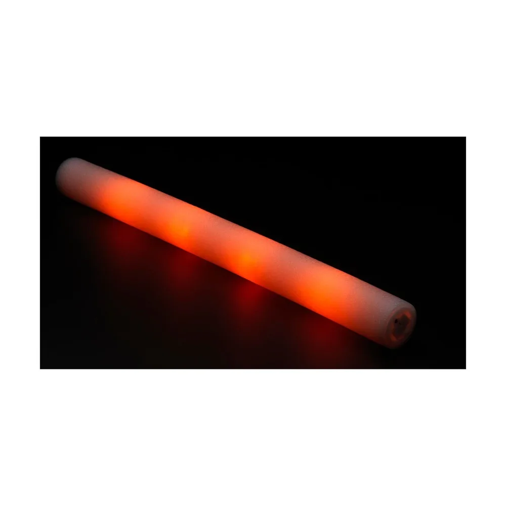 Foam Party Glow LED Stick Orange — productfoto 4