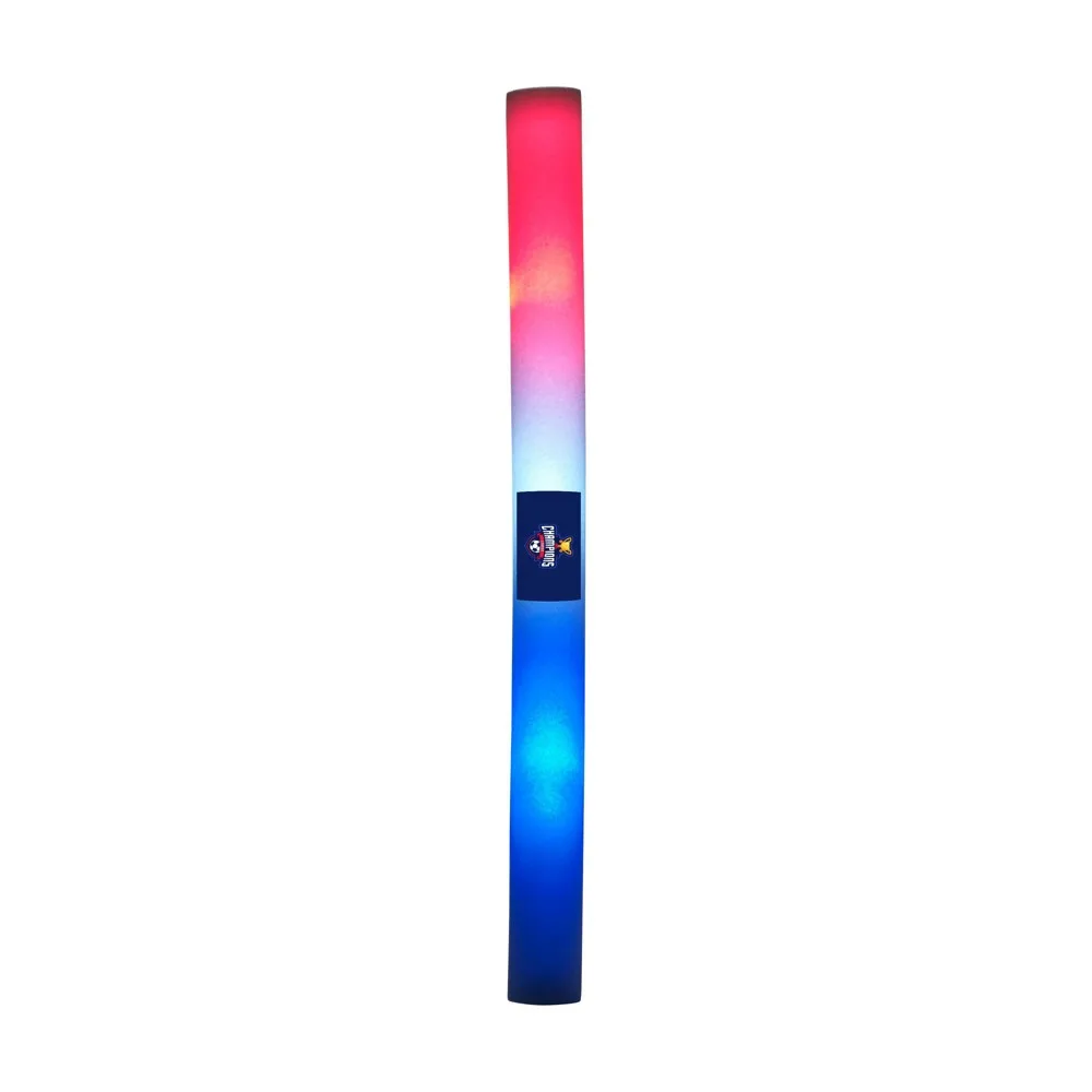 Foam Party Glow LED Stick Red White Blue