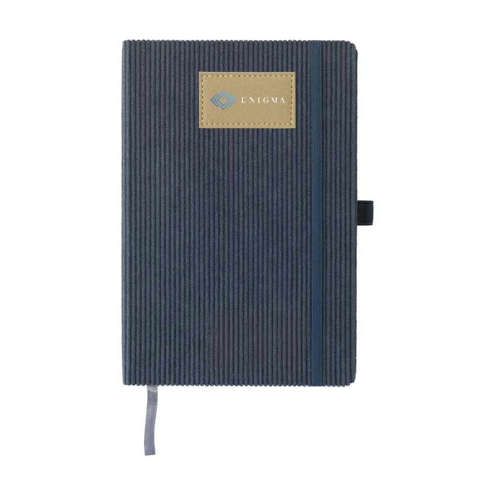 Notizbuch A5 mit Logo bedrucken Hardcover Velours
