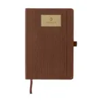 Alfie Notebook A5 notitieboek, bruin (± pms 7518c)