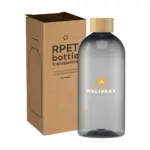 RPET Bottle 500 ml waterfles, zwart