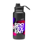 Wildling RCS Steel Water Bottle 1 L thermosfles, zwart
