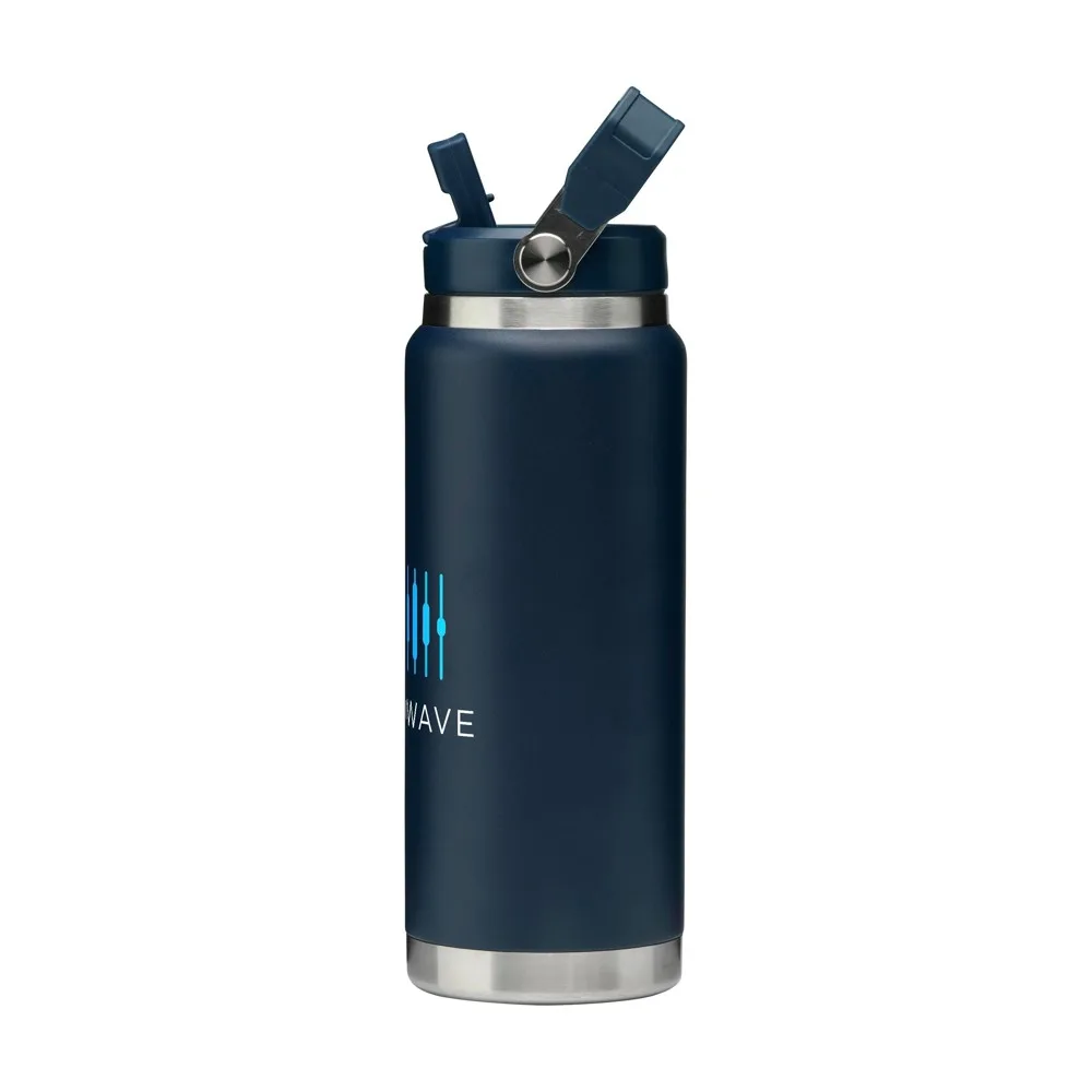 AnthronSquare RCS Steel Flask 900 ml thermosfles, navy (± pms 2767c)