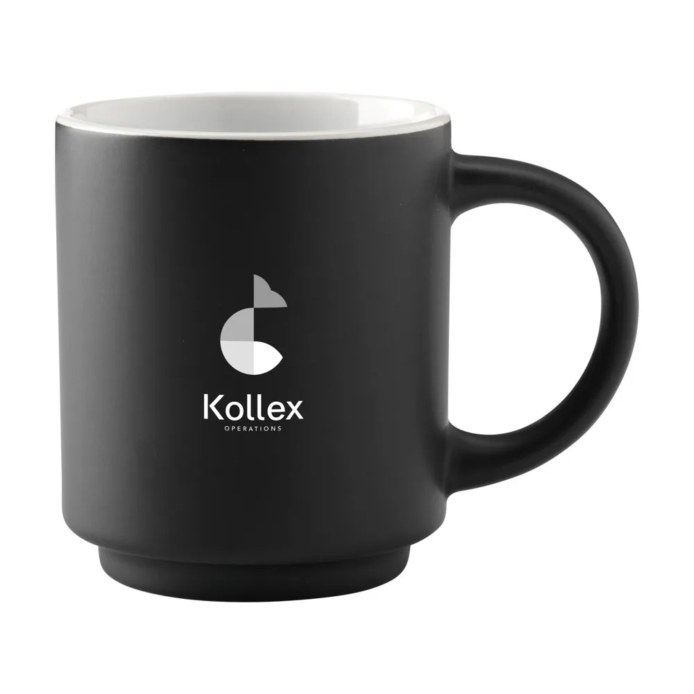 Stack Mug Black 180 ml