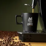 Calvin Mug Black 290 ml mok — productfoto 5