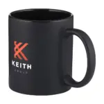 Kitty Mug Matt Black 350 ml mok — productfoto 3