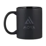 Kitty Mug Matt Black 350 ml mok — productfoto 4