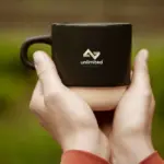 Vivaldi Mug Black 300 ml mok — productfoto 2