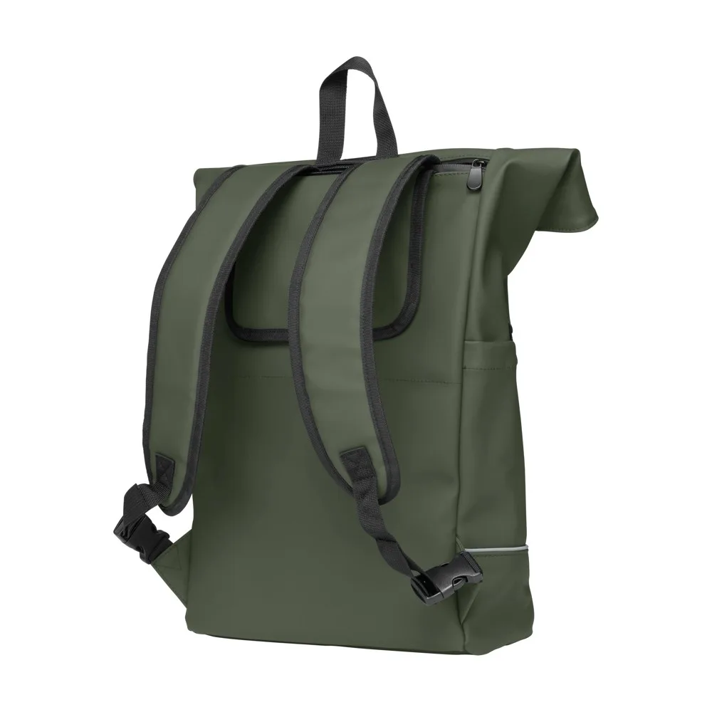 Lennon GRS Roll-Top Bicycle Backpack fietstas productfoto 11 - Hidalgo-werbeartikel Lennon GRS Roll-Top Bicycle Backpack fietstas — productfoto 11
