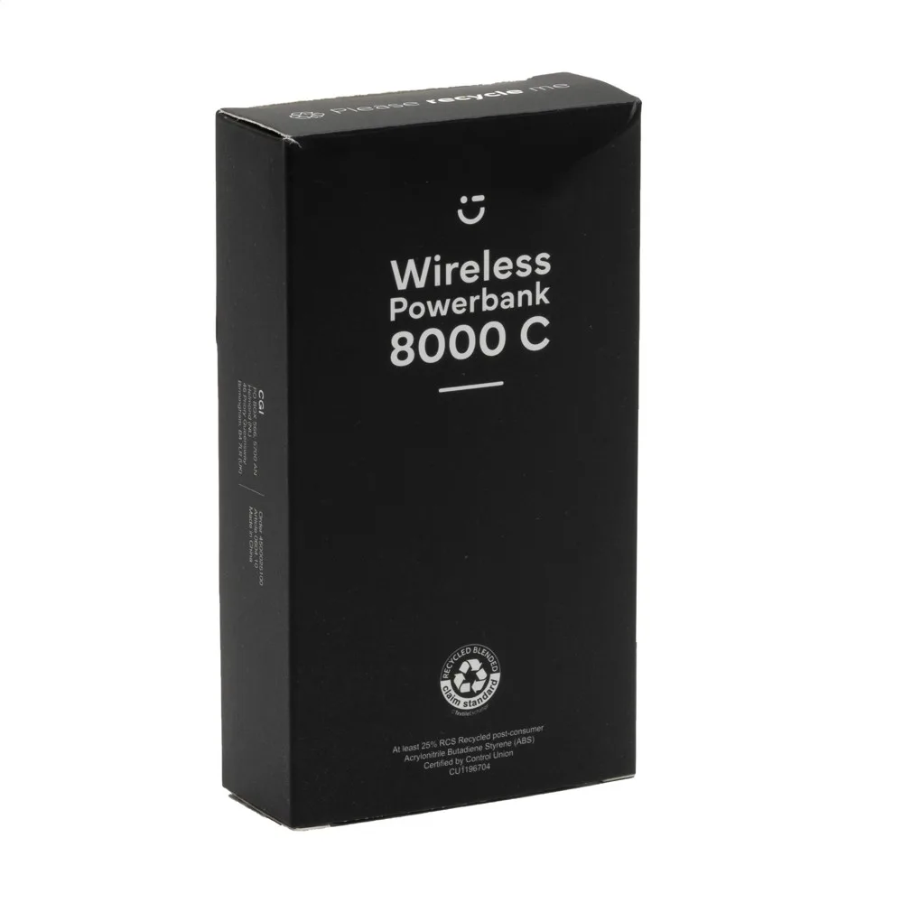 Wireless RCS r-ABS Powerbank 8000 oplader — productfoto 6